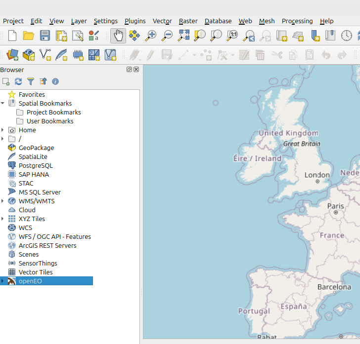 QGIS Plugin Icon within the QGIS browser